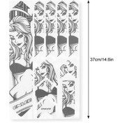 Resim Didadodo Bisiklet Çerçeve Sticker Dağ Bisikleti Çizik Koruyucu Çıkarılabilir Sticker Yol Bisikleti Çerçeve Yapışkan Koruyucu Kapak Diğer Diğer 