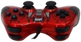 Resim JWIN Usb-1245 Pc Gamepad Bilgisayar Oyun Kolu - Kırmızı 