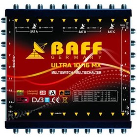 Resim Baff Ultra Mx 10/16 Dual Sonlu ve Kaskatlı Multiswitch Santral 