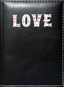 Resim Promosyon Denizi I Love You 4 Görselli Siyah Ruhsat Kabı 