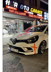 Resim Clio 4 Ön Abt Karlık Plastik Boyasız 