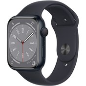 Resim İkinci El Apple Watch Series 8 GPS 45 MM Gece Yarısı Akıllı Saat 