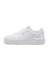 Resim Puma Carina Mia Kadın Beyaz Sneaker Ayakkabı 40263706 Beyaz 