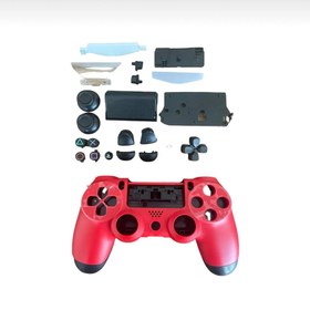 Resim YUES Playstation 4 Uyumlu Kasa Joystick V1 Full Kasa Tuş Takımı Kırmızı 