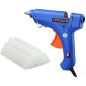 Resim Empressco 20W İnce Silikon Tabancası + 10 Adet Silikon, Turuncu 