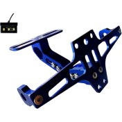 Resim Katlanır Plakalık Cnc Ledli Mavi 