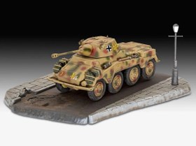 Resim Revell Ordu Sd.Kfz. 234/2 Puma Diorama Model Kit 3298 