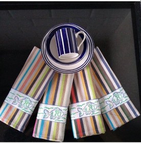 Resim Datça 4'lü Mutfak Kurulama - Havlu Seti 