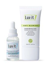 Resim Luv it! Yoğun Nemlendirici Serum ve Centella Özlü Leke Kremi Seti 