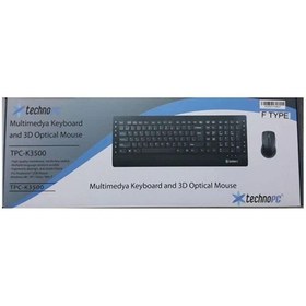 Resim Kablolu Klavye Mouse Set 