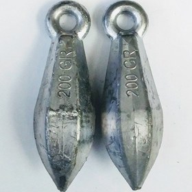 Resim Olta Kurşunu 200 Gram Piramit 2 Adet 