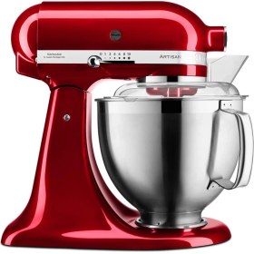 Resim Kitchenaid Artisan 4,8 L Stand Mikser 5KSM185PS Candy Apple-ECA 