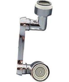 Resim Her Yere Dönebilen Tasarruflu Mutfak Musluk Başlığı Ucu Musluk Uc 