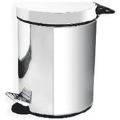 Resim Clk Aksesuar Pedallı Çöp Kovası 12 Lt Krom 