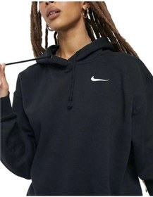 Resim Sportswear Fleece Hoodie Kadın Sweatshirt Cz2590-010 
