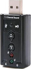 Resim HY-U717 Usb 2.0 7.1 ch Ses Kartı 