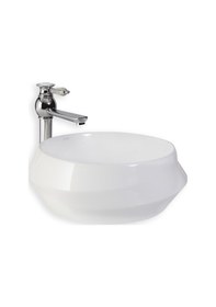 Resim Eva Banyo Lena E-4131 Tezgah Üstü Porselen Lavabo 