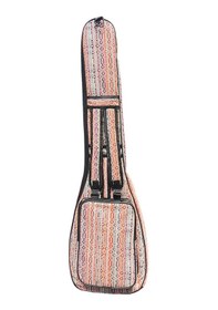 Resim Saz Kılıfı Dokuma Bağlama Kılıfı Korumalı Kalın Kılıf Uzun Sap Bağlama Kılıfı 