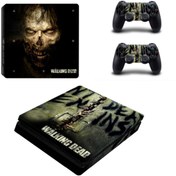 Resim Kt Decoration The Walking Dead Playstation 4 Slim Kasa Sticker Kaplama 