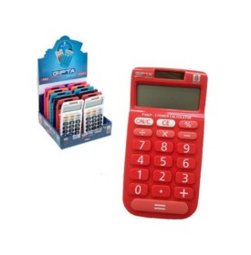 Resim Kırmızı 8 Foksiyonlu Hesap Makinesi F 3047 Diğer 