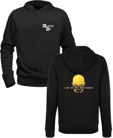 Resim Alfa Tshirt Heinsenberg-breaking Bad Siyah Ön Arka Baskılı Çocuk Sweatshirt 