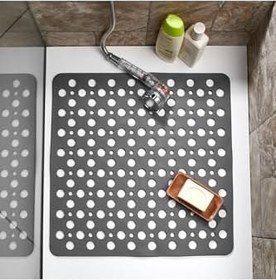 Resim Seahome Kare Bubble Paspas Banyo & Duş Kaydırmazı Antrasit Renk 2 Adet Krant2 