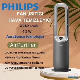 Resim Phılıps 1 Fan, Isıtıcı, 3'ü Arada Hava Temizleyici 