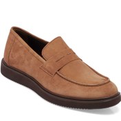 Resim Vizon Nubuk Deri Erkek Loafer - E24S1AY57120-B21 