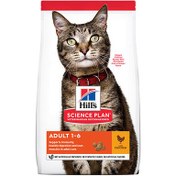 Resim Hills Tavuk Etli Yetişkin Kedi Maması 10 Kg + Schesir Stix Krema Kedi Ödülü 