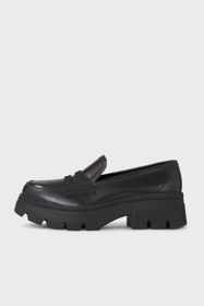 Resim Calvin Klein Platformlu Deri Loafer Ayakkabı YW0YW011200GT AYAKKABI YW0YW01120 0GT 
