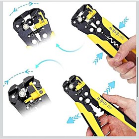 Resim Otomatik Kablo Soyma Ve Sıyırma Pensesi 9 İnç - Kablo Sıyırma Pensesi 