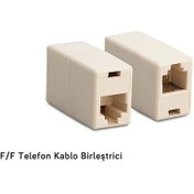 Resim S-Link Sl-8F8F F/F Rj45 Ethernet Ara Adaptör 