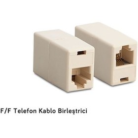 Resim S-Link Sl-8F8F F/F Rj45 Ethernet Ara Adaptör 