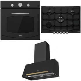 Resim Franke Ankastre Set; FCO 86 H Fırın, FCH 755 4G TC C Ocak, FCO 70 ON Davlumbaz 