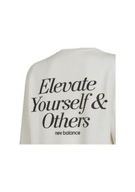 Resim New Balance Mnc3328 Nb Lifestyle Men Sweat Beyaz Erkek Sweatshirt Beyaz 