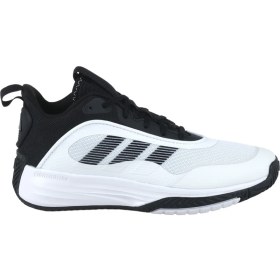 Resim adidas Ownthegame 3.0 Erkek Beyaz Basketbol Ayakkabısı (IF4565) 