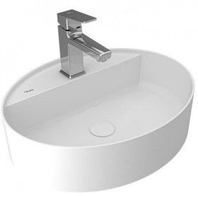 Resim Smartedge 40X50 Cm Oval Lavabo Mat Beyaz 