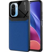 Resim Canpay Xiaomi Redmi K40 Uyumlu Kılıf Deri Tasarım Sert Lens Koleksiyonu, Yüksek Malzeme Kalitesi 