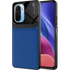 Resim Canpay Xiaomi Redmi K40 Uyumlu Kılıf Deri Tasarım Sert Lens Koleksiyonu, Yüksek Malzeme Kalitesi 