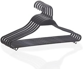 Resim Askıcı Kıyafet Askısı Plastik Kırılmaz Siyah 50 Adet aa-kr42syh50 