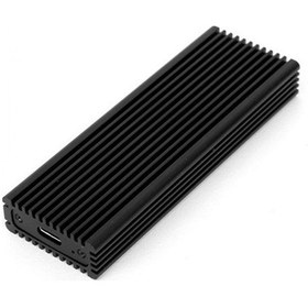 Resim Dark Type C Dk Ac Dsem4 Nvme M2 Alüminyum Harddisk Kutusu Siyah 