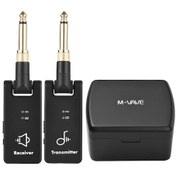 Resim M-vave Wp-8 Elektro Gitar Alıcı Verici 2.4g Alıcı-verici, Şarj Kutusu İle 