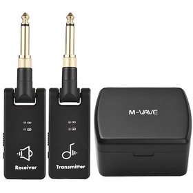 Resim M-vave Wp-8 Elektro Gitar Alıcı Verici 2.4g Alıcı-verici, Şarj Kutusu İle 