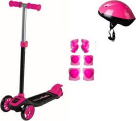 Resim Furkan Toys Cool Wheels Twıst 3 Tekerlekli Scooter Kasklı Koruyucu Setli 