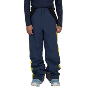 Resim Rossignol Boy Velika Suspenders Pant Erkek Çocuk Mavi Kayak Pantolonu 