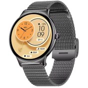 Resim Haino Teko Watch Ultra 5 Amoled Ekran Super Slim Tasarım Waterproof 3 Kordonlu Akıllı Saat Titanyum Siyah 