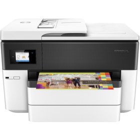 Resim HP G5J38A OfficeJet Pro 7740 Renkli Inkjet MFP Fakslı WiFi 22/18ppm A3 Yazıcı 