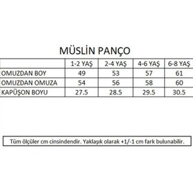 Resim Miela Kids Müslin Panço Sky Blue - 4-6 Yaş 