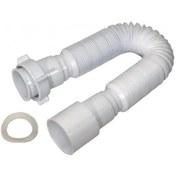 Resim Esnek Sifon Kordonu, 1250 Mm, Somun Ve Contalı 335978586 