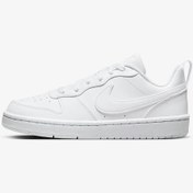 Resim Nike Court Borough Low Recraft Gs Dv5456-106 Beyaz Kadın Spor Ayakkabı Beyaz 